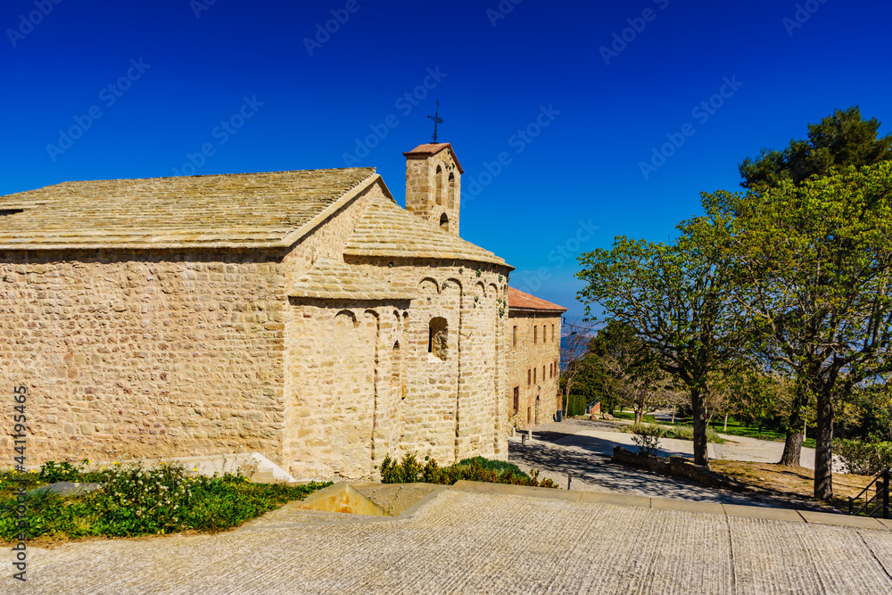 Fototapeta premium Monastery Santa Cecília de Montserrat, Spain