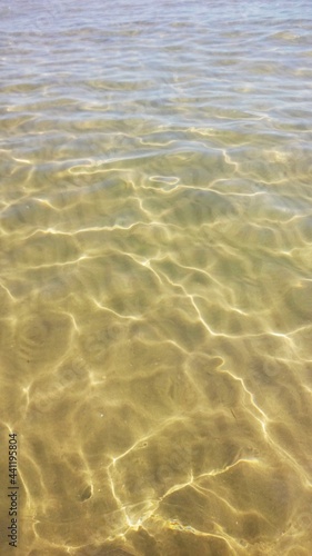 waves on the beach