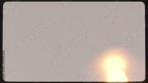 Scan of 8mm film with leader dust and flares. Use as Overlay or Background for that authentic retro vintage vibe for your digital video. Real film stock salvaged from the red room.