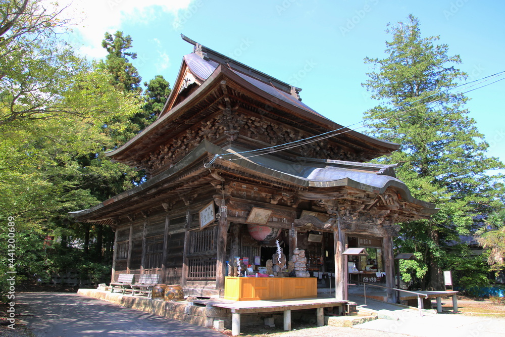 Obraz premium 中田観音(福島県・会津美里町)