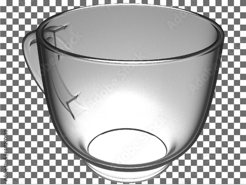 glasss cup png render 