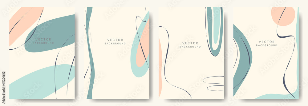 Abstract background various shapes set up. Ideal for cover, poster, business card, flyer, brochure,magazine first page,social media and other.vector illustration