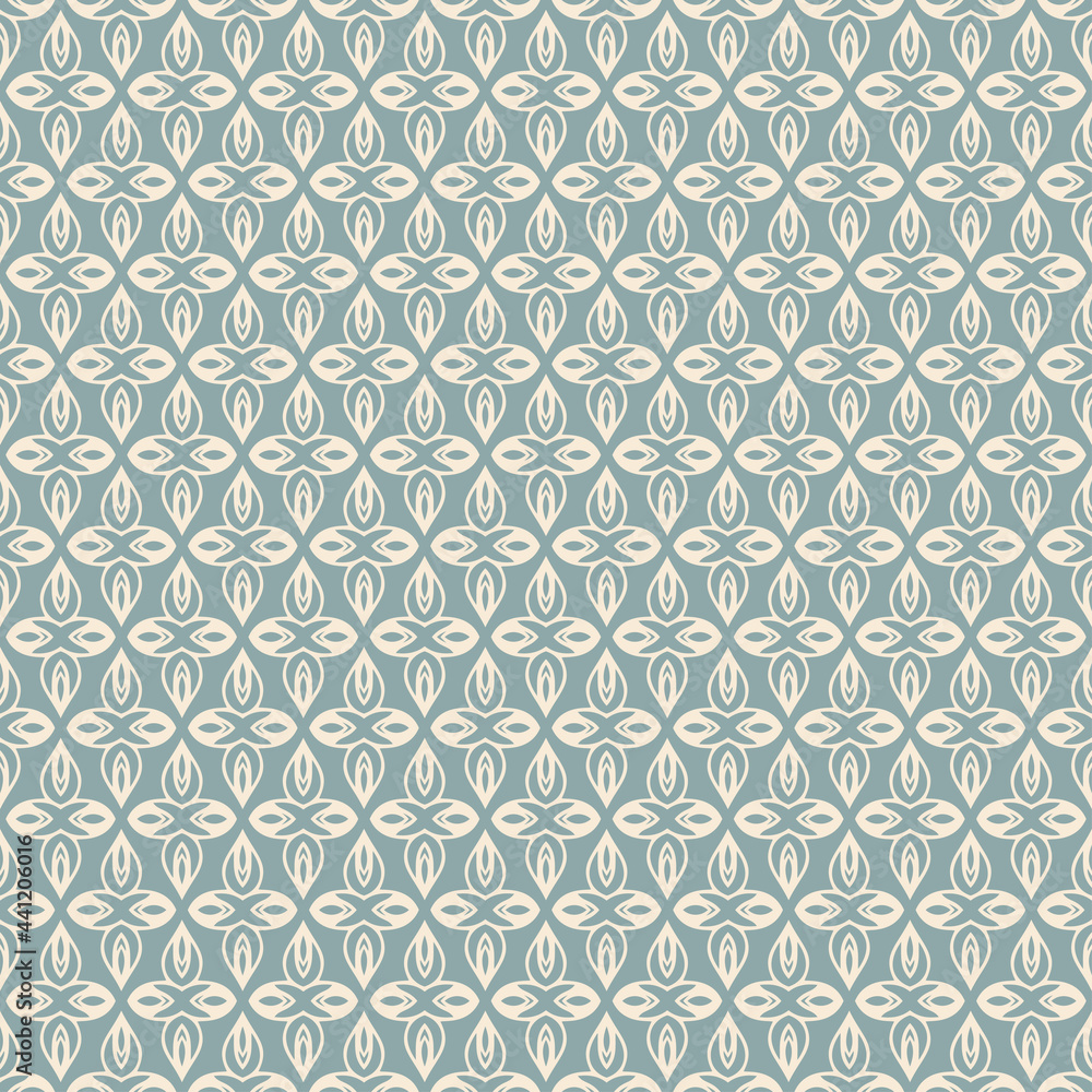 Simple background pattern with decorative ornament, wallpaper. Seamless pattern, texture