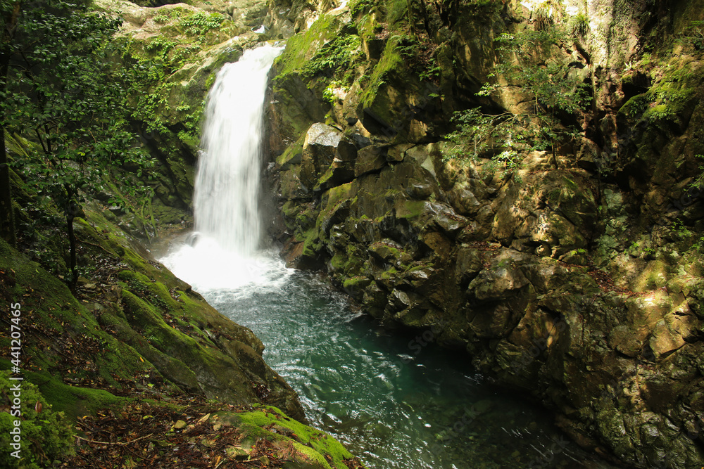 徳島県海陽町 轟九十九滝 横見滝 徳島県海陽町 轟九十九滝 横見滝