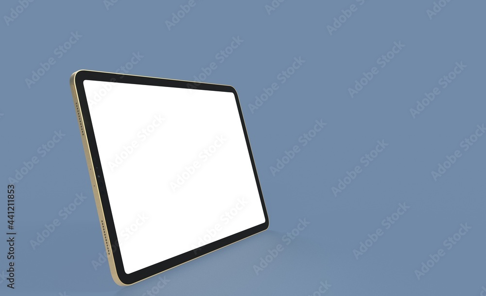 tablet pc, isolated on 3d background tablet pc, isolated on 3d background
