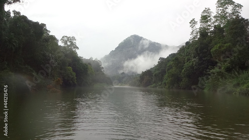 Kelani Ganga River near Kitulgala in Sri Lanka photo