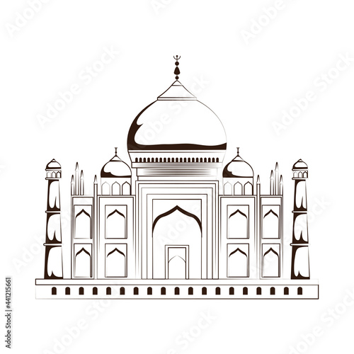 Indian temple icon