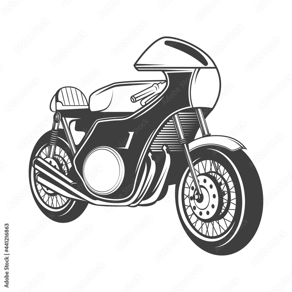 racing motorcycle icon