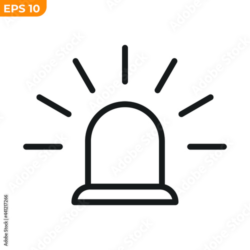 alert icon symbol template for graphic and web design collection logo vector illustration