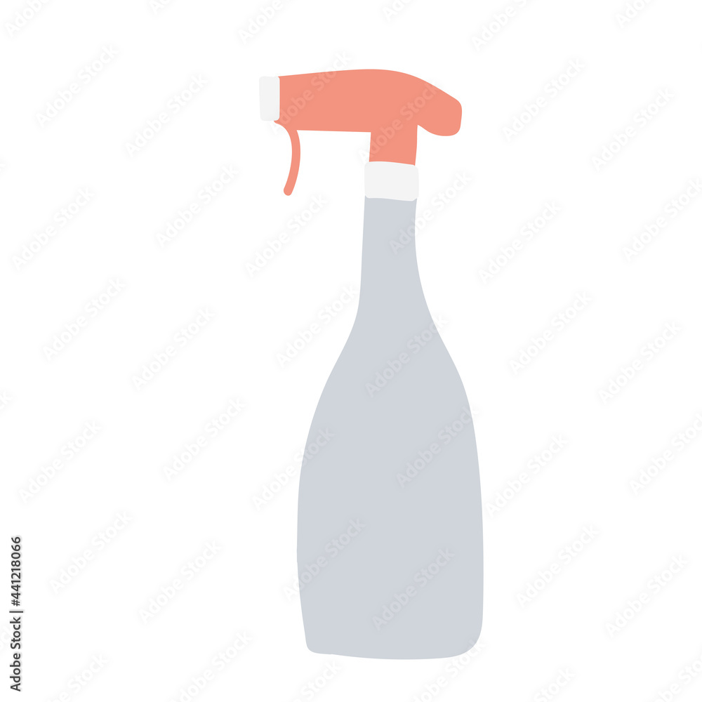 cleaning spray. Household items for cleaning and washing cleaning spray. Household items for cleaning and washing