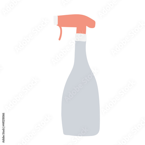 cleaning spray. Household items for cleaning and washing