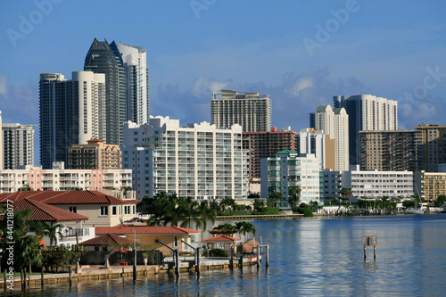 Buildings in Sunny Isles.