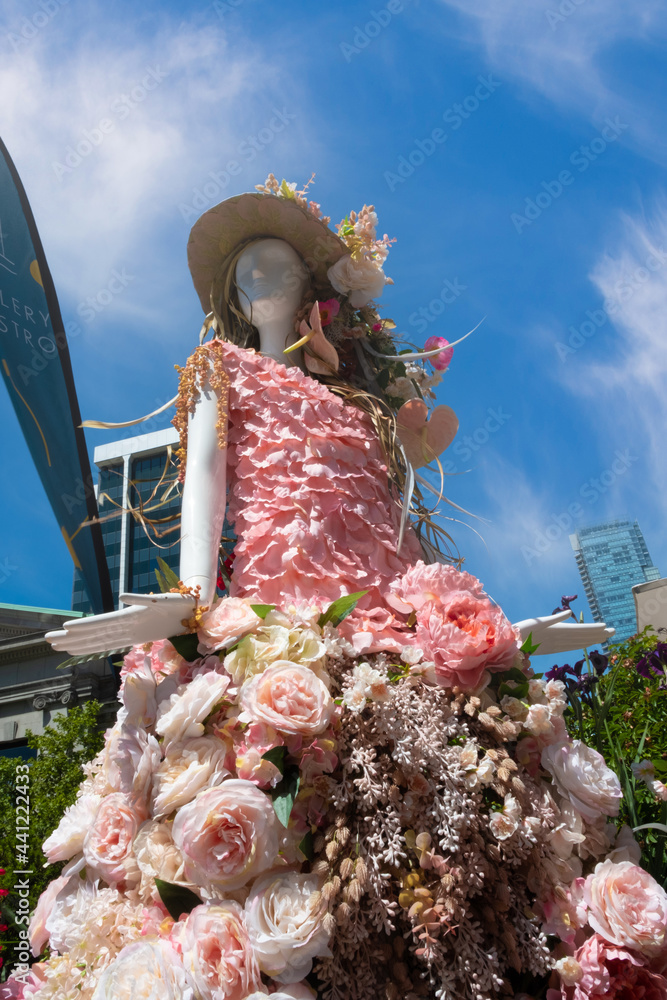 Fotka „Flowers, beautiful, floral displays, installations, Vancouver