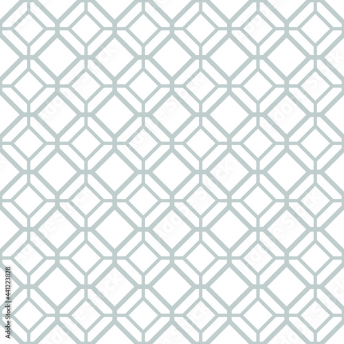 The geometric pattern with lines . Seamless background. White and Gray texture. Graphic modern pattern.