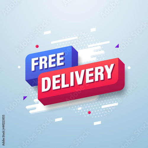 Free delivery, Marketing ba...