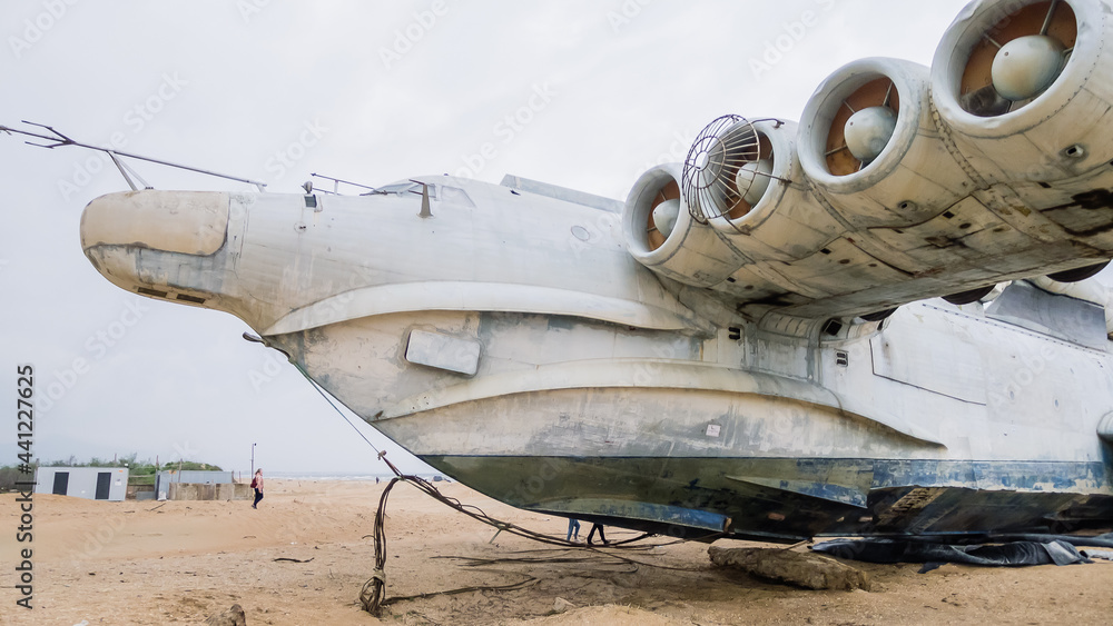 Rocket ship-ekranoplan project 903