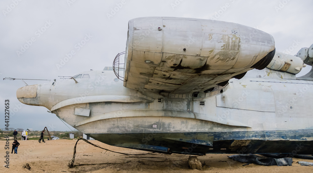 Rocket ship-ekranoplan project 903