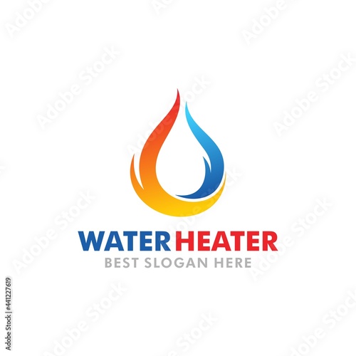water heater logo template