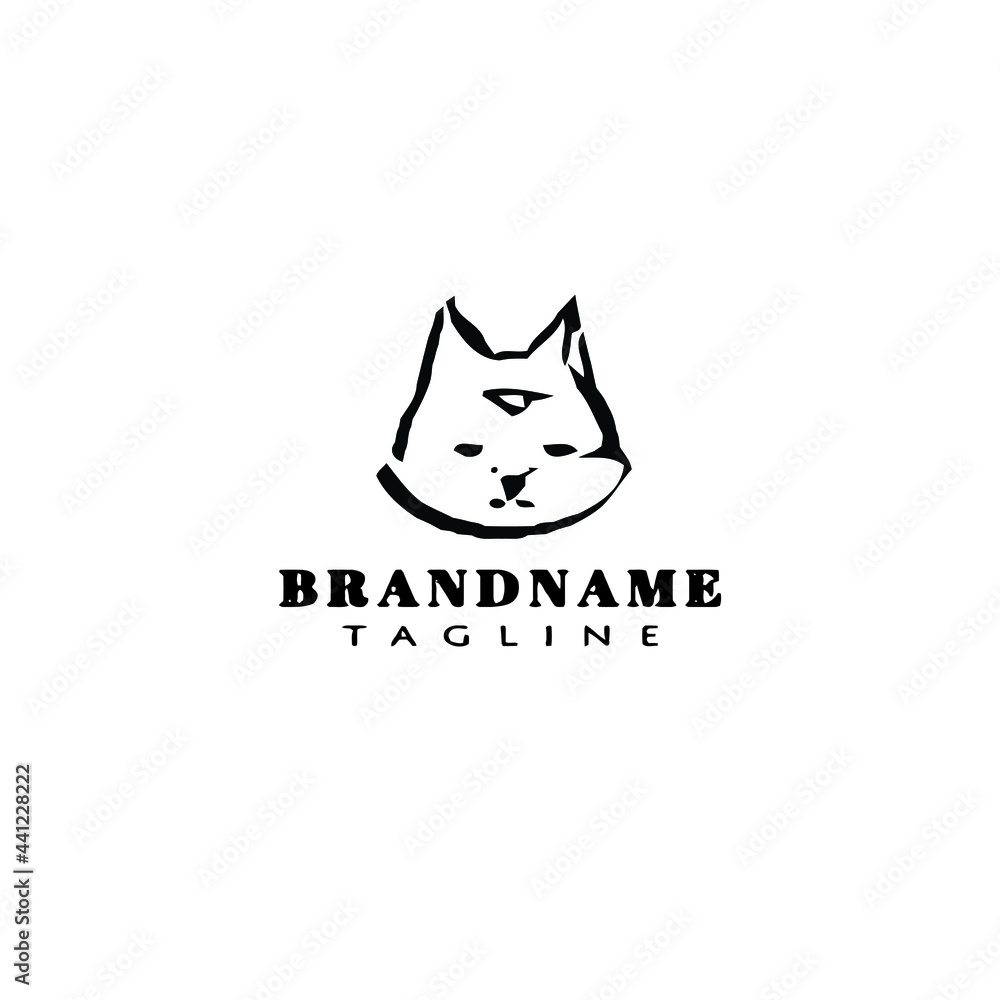 cat logo design template icon vector illustration cat logo design template icon vector illustration