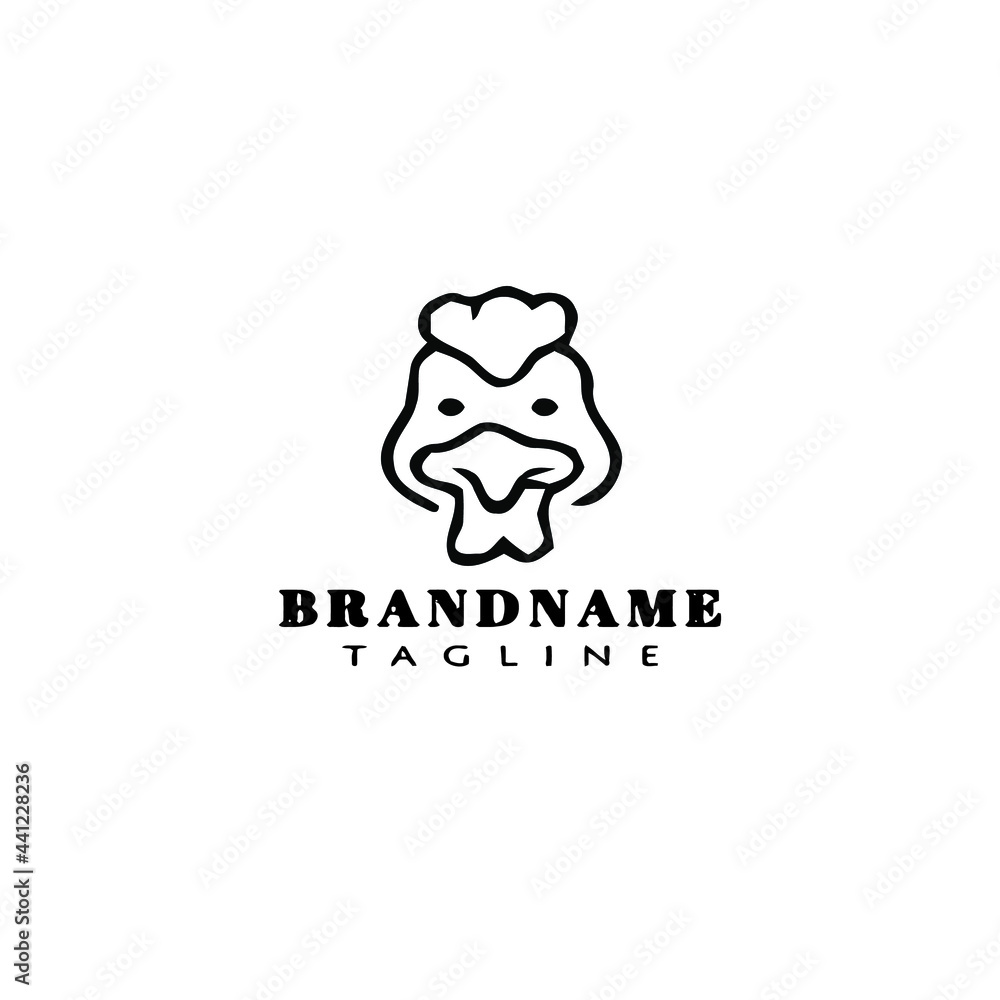 chicken logo icon design template vector illustration chicken logo icon design template vector illustration