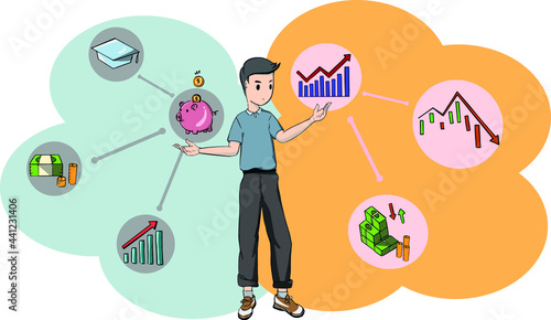 Saving money and investing in stocks
