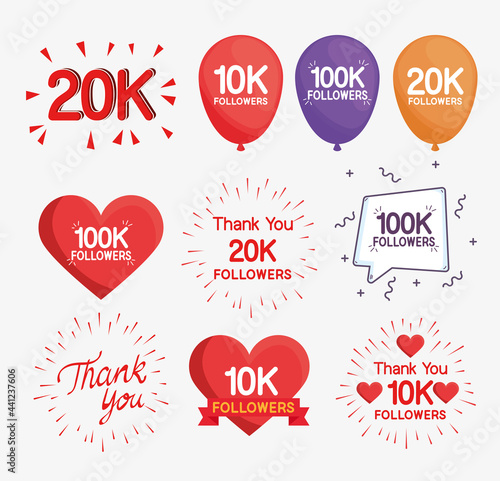 collection followers labels