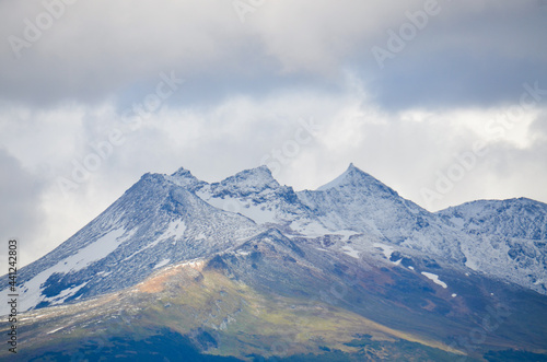 mountains in the snow © Santiago