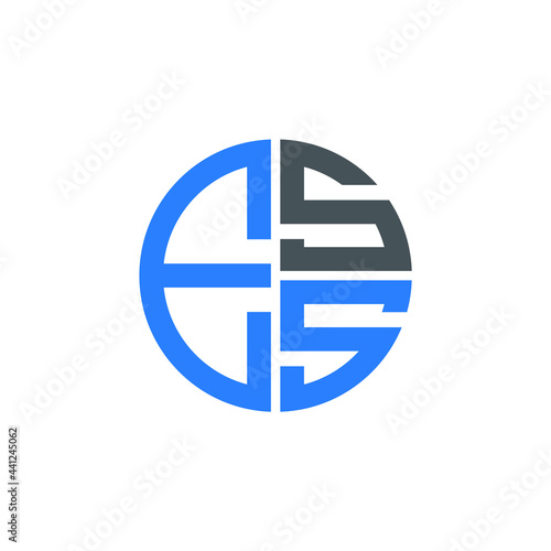 ESS logo ESS icon ESS vector ESS monogram ESS letter ESS minimalist ESS triangle ESS hexagon Circle Unique modern flat abstract logo design 