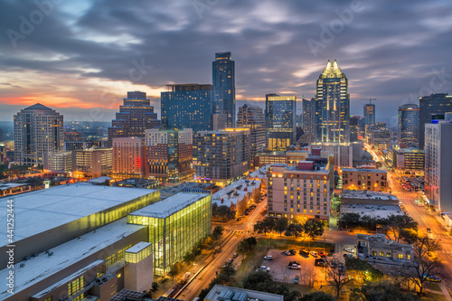 Austin, Texas, USA Downtown Cityscape