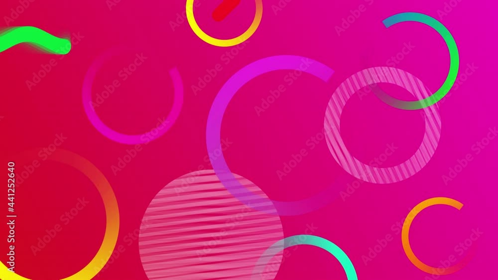 Abstract colored background with rings. Abstract colored background with rings.