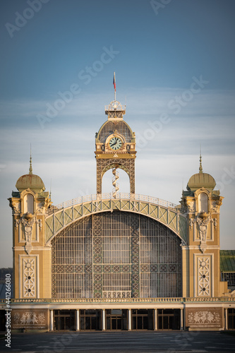 Wallpaper Mural PRAGUE, CZECH REPUBLIC -  Detail on the The industrial Palace, Exhibition Holesovice, Prague Torontodigital.ca