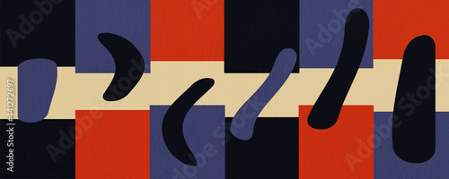 Vector abstracto. Figuras geométricas. Conjunto de figuras abstractas para utilizar de fondo.