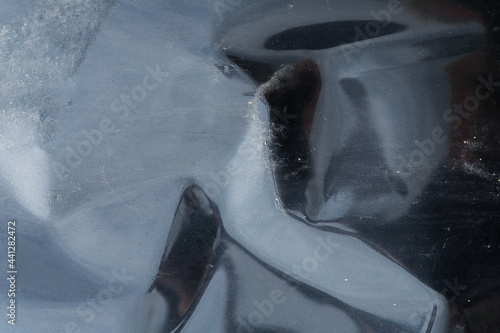 Iron scrap car texture rust