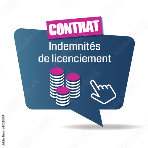 Logo indemnités de licenciement.