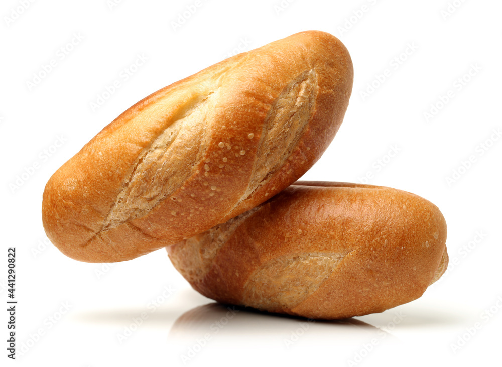 crusty mini baguettes on white surface crusty mini baguettes on white surface
