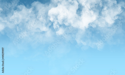cloud background. Blue cloud texture. Blue cloud texture background