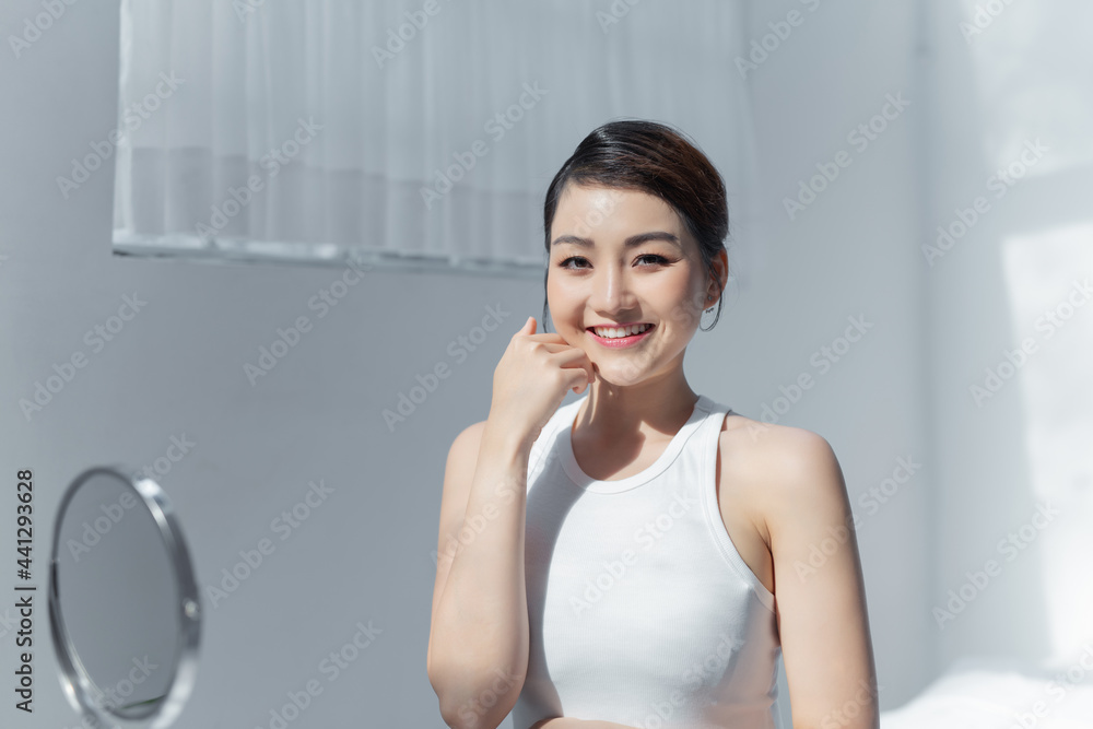 Beauty concept of an asian woman. Beauty salon. Skin care. Body care. Beauty concept of an asian woman. Beauty salon. Skin care. Body care.