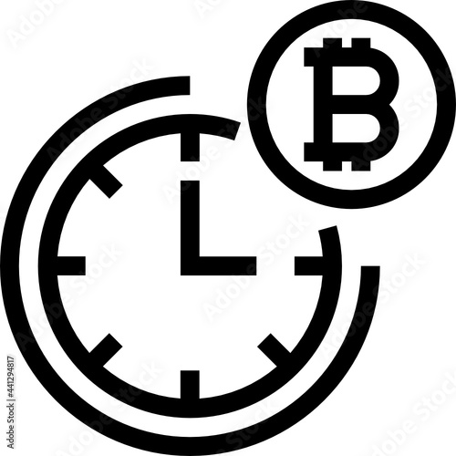 time outline icon