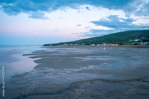 Le fleuve Saint-Laurent à La Malbaie, Quebec, Canada