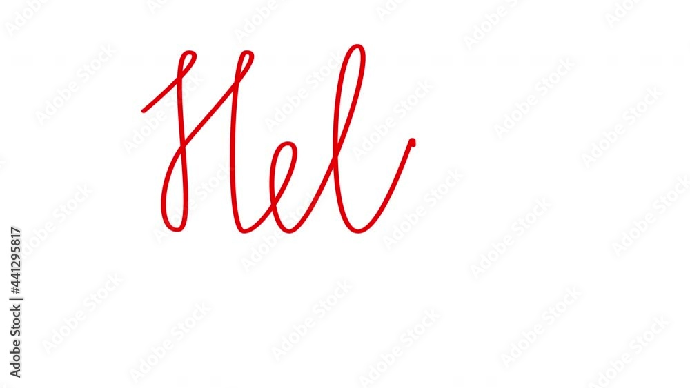 Self drawing animation of text Help! Handwritten word. Luma matte. Red Self drawing animation of text Help! Handwritten word. Luma matte. Red