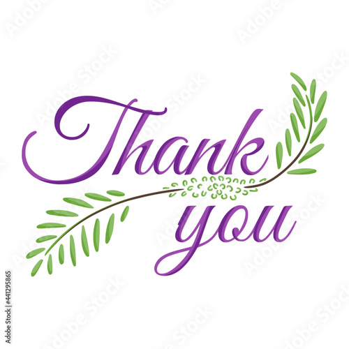 say thank you of self care illustration