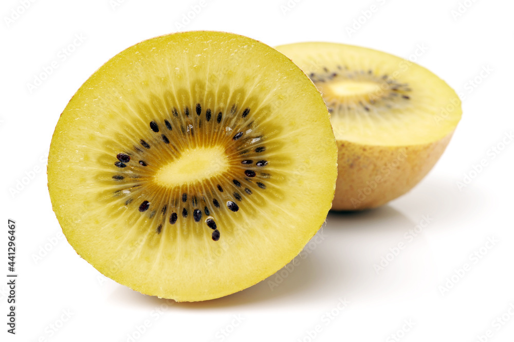 kiwi fruit on white background kiwi fruit on white background