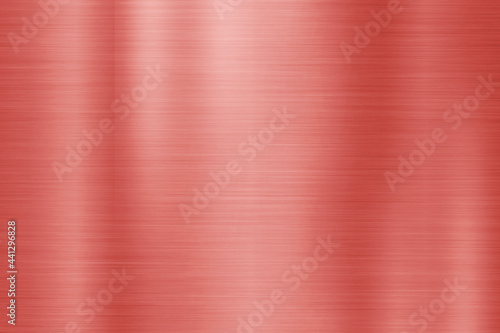 Copper texture background with reflection