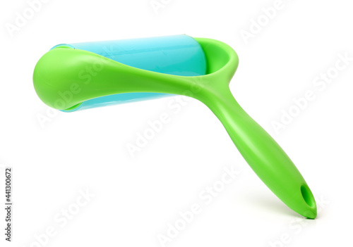 Lint roller on white background  photo