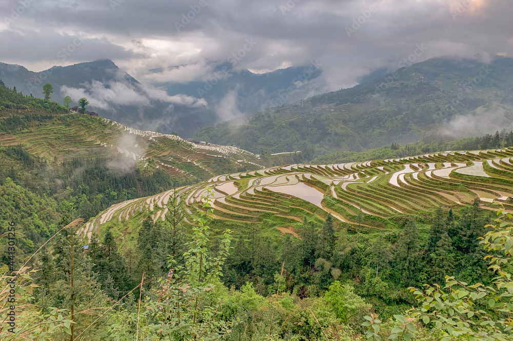 People Struggle with Nature, GueiZhou China