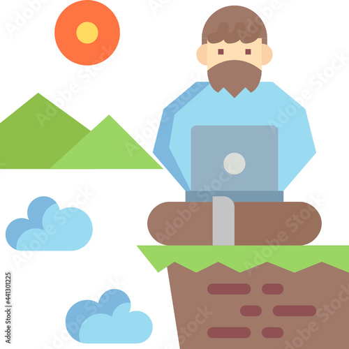 freedom flat icon