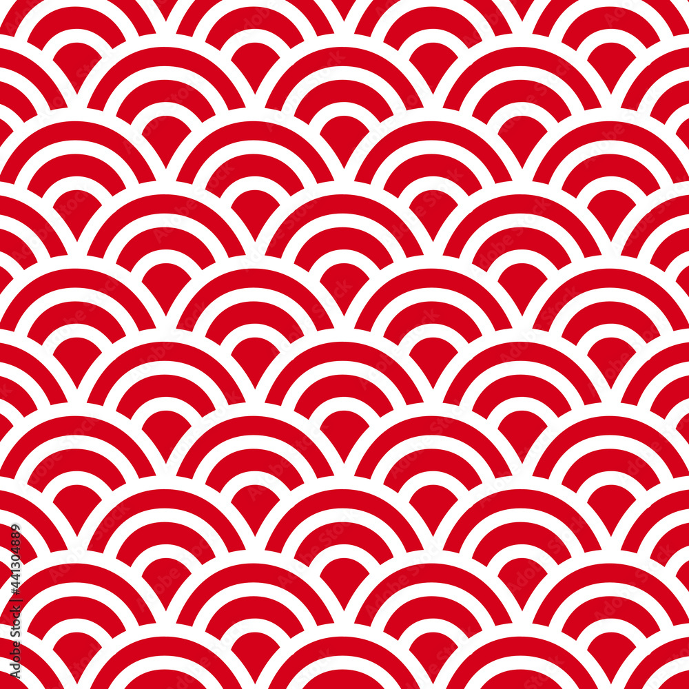 japan curve lines pattern on red background vector japan curve lines pattern on red background vector