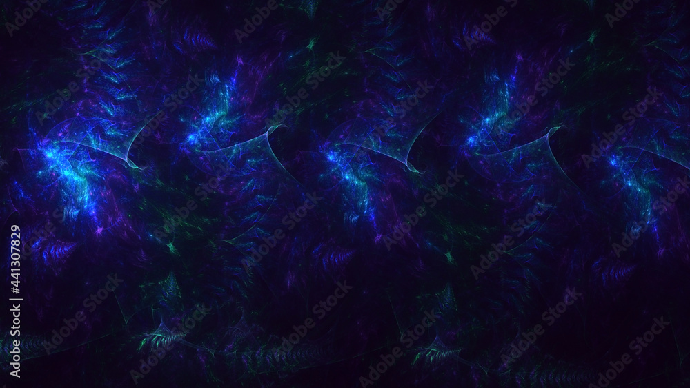 3D rendering abstract multicolor fractal light background 3D rendering abstract multicolor fractal light background