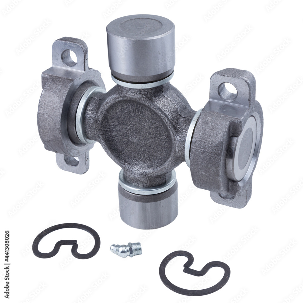 Cross joint for propeller shaft and set of circlips Cross joint for propeller shaft and set of circlips