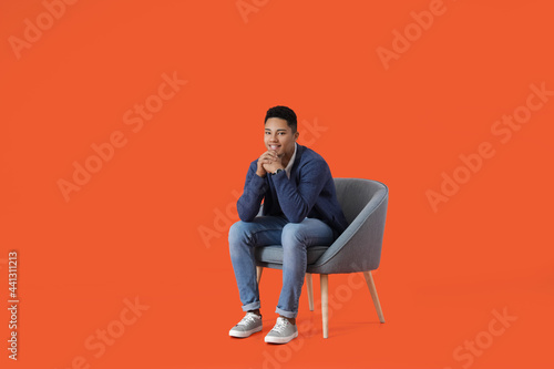 Young African-American guy ...